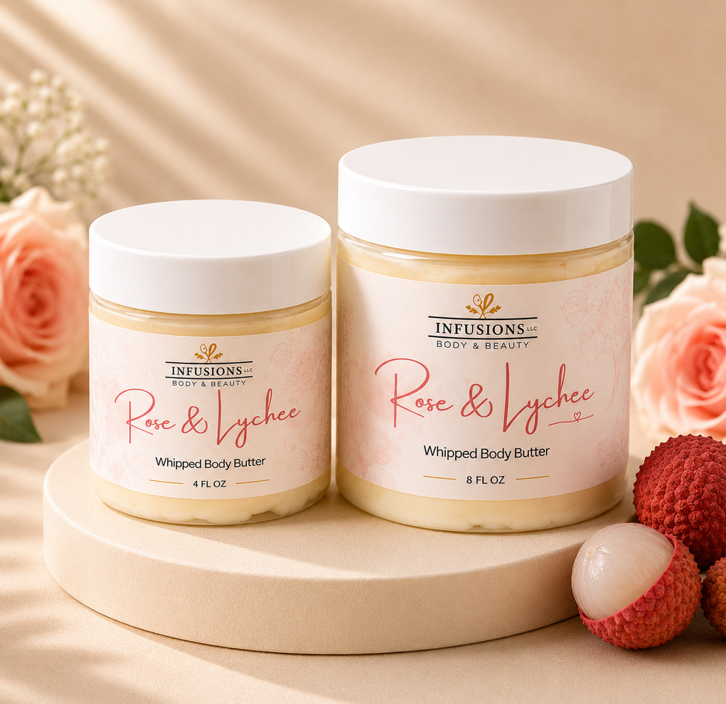 Rose & Lychee Whipped Body Butter