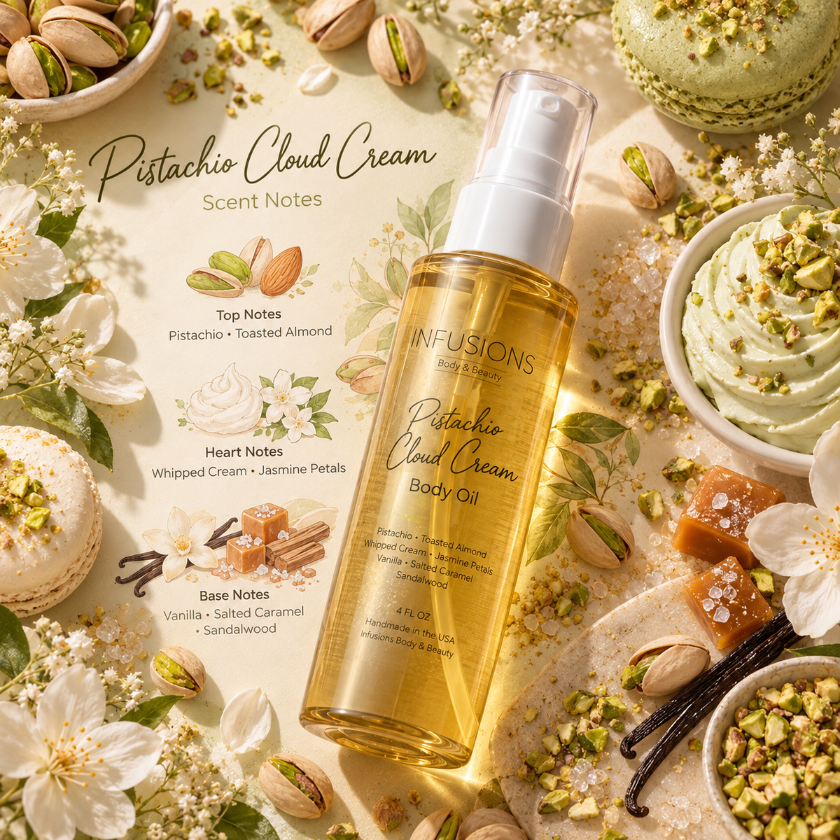 Pistachio Cloud Cream Body Nectar